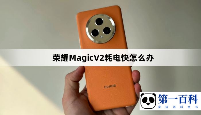 荣耀MagicV2耗电快怎么办