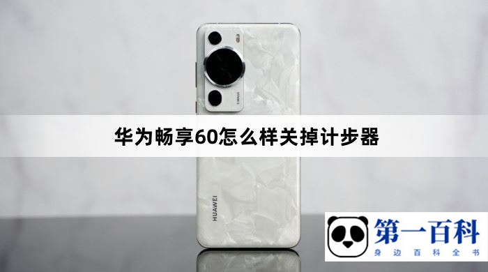 华为畅享60怎么样关掉计步器