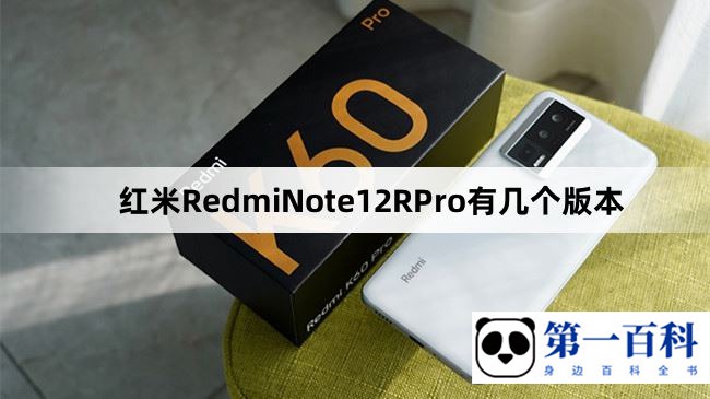 红米RedmiNote12RPro有几个版本