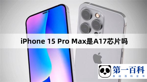 iPhone 15 Pro Max是A17芯片吗