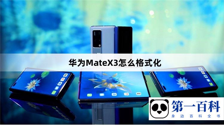 华为MateX3怎么格式化