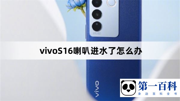 vivoS16喇叭进水了怎么办