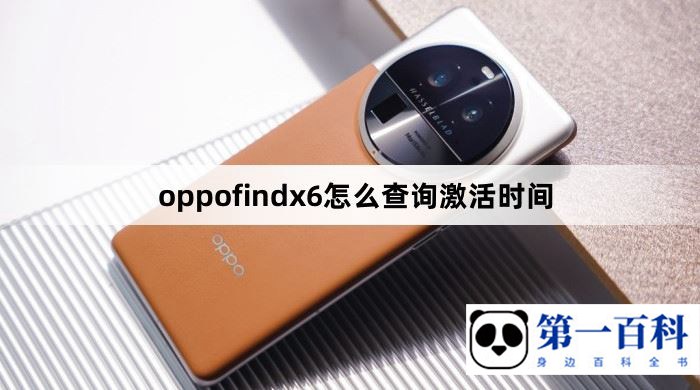 oppofindx6怎么查询激活时间