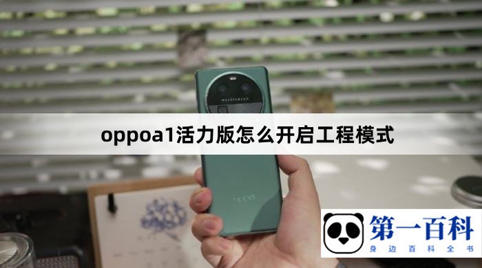 oppoa1活力版怎么开启工程模式