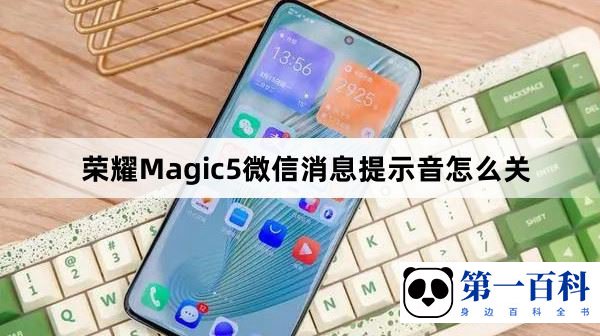 荣耀Magic5微信消息提示音怎么关