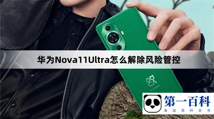 华为Nova11Ultra怎么解除风险管控