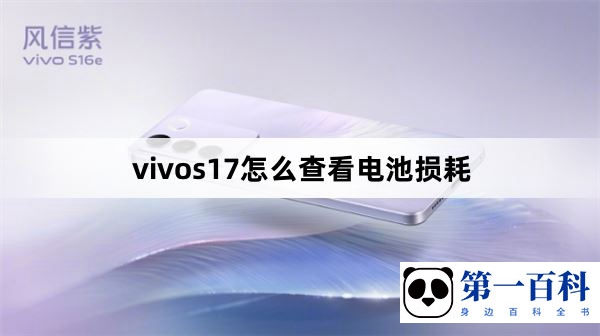 vivos17怎么查看电池损耗