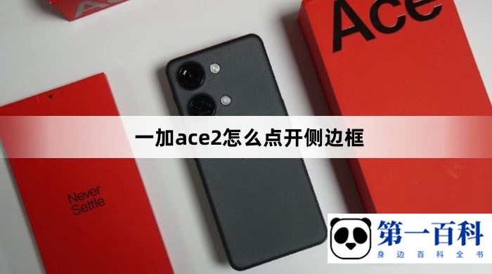 一加ace2怎么点开侧边框