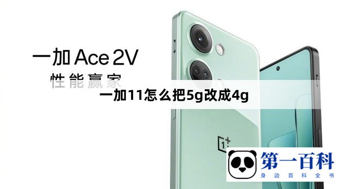 一加11怎么把5g改成4g