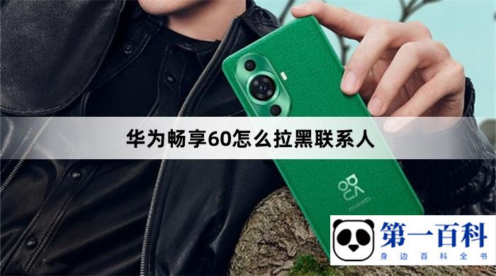 华为畅享60怎么拉黑联系人