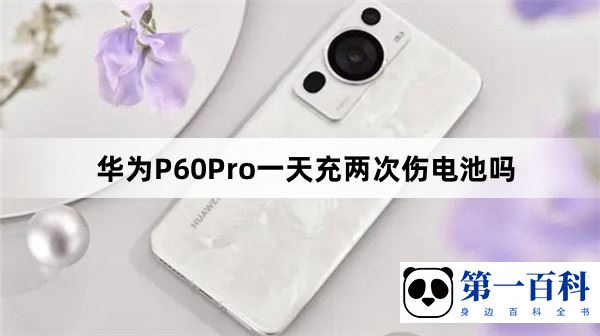 华为P60Pro一天充两次伤电池吗