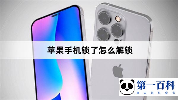 苹果手机锁了怎么解锁