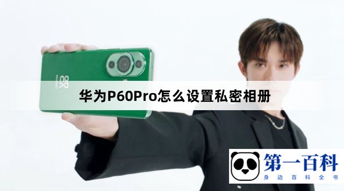华为P60Pro怎么设置私密相册