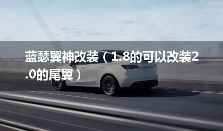 蓝瑟翼神改装（1.8的可以改装2.0的尾翼）