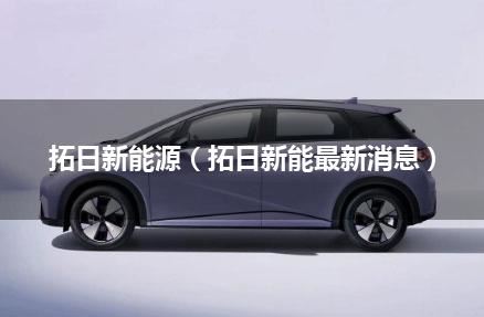 拓日新能源（拓日新能最新消息）