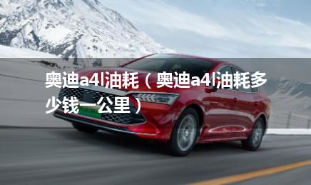 奥迪a4l油耗（奥迪a4l油耗多少钱一公里）