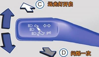 大众朗逸的灯光操作方法 简单实用的操作方法